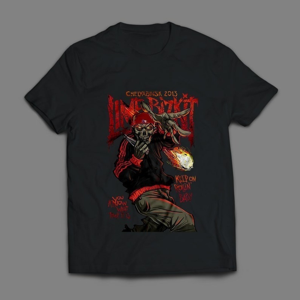 Limp Bizkit Chelyabinsk 2013 Concert Unisex Cotton Tee